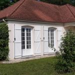 Jardin non clos &agrave; l'avant de la maison