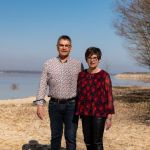 Chantal et Yves lac de la fort d'Orient Chantal et Yves lac de la fort d'Orient